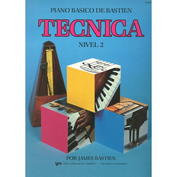 comprar tecnica piano bastien nivel 2 mejor precio prieto musica jerez